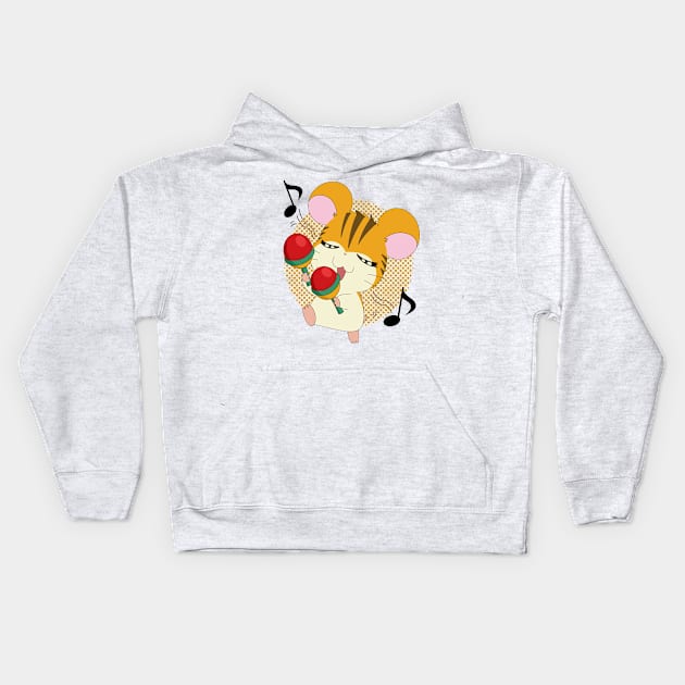 Hamtaro Maraca Kids Hoodie by Atpidarp